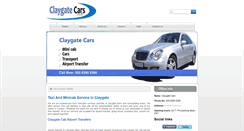 Desktop Screenshot of claygatecars.co.uk