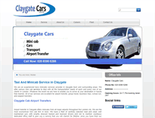 Tablet Screenshot of claygatecars.co.uk